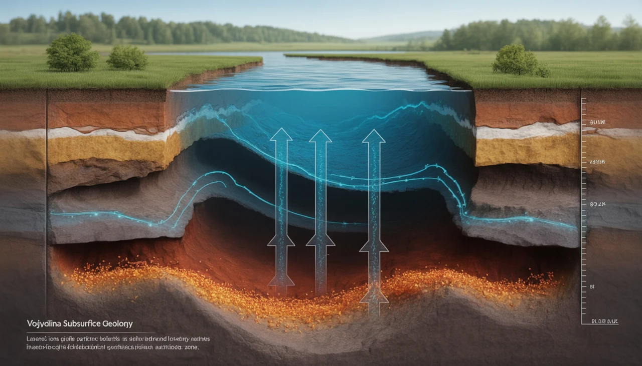 Usamljeno domaćinstvo usred vojvođanske ravnice kao ilustracija oslanjanja ruralnih domaćinstava na bunarsku vodu.