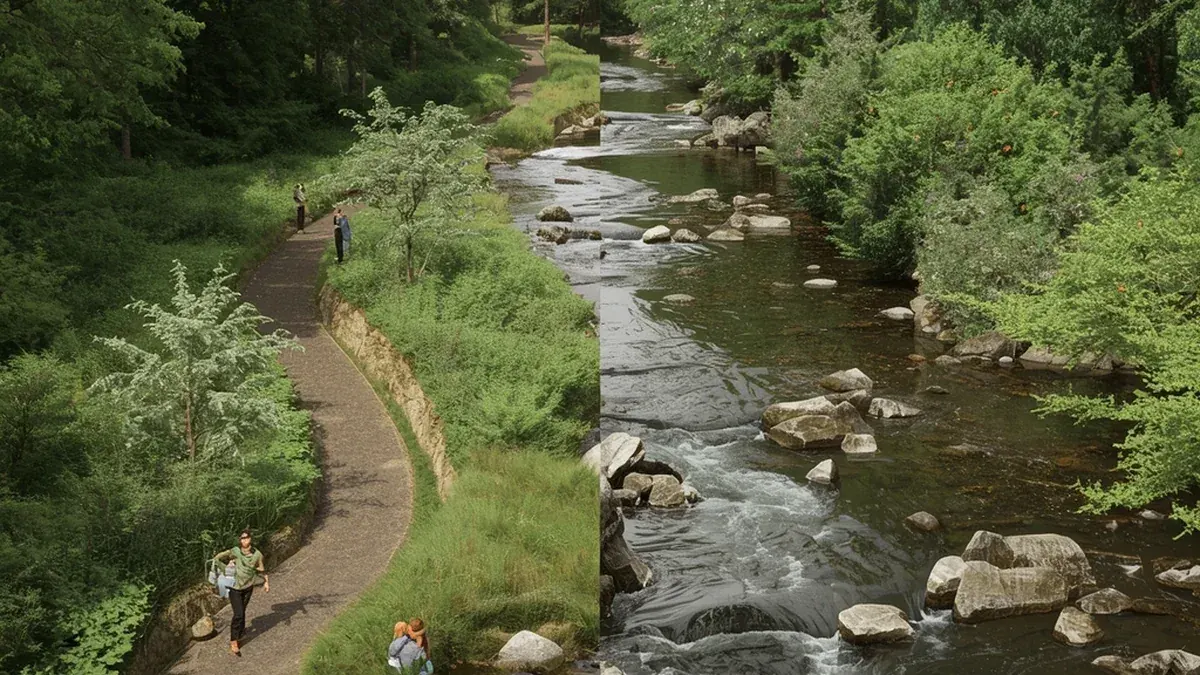 Riba koja iskače iz vode kao ilustracija širenja invazivnih ribljih vrsta u vodotocima Balkana.