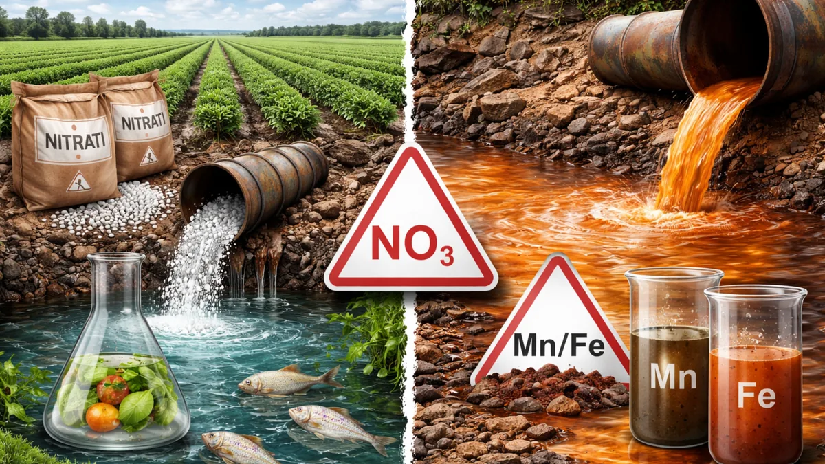 Nitrati (NO3) i mangan/gvožđe u bunarskoj vodi – izvori zagađenja i znakovi u vodi