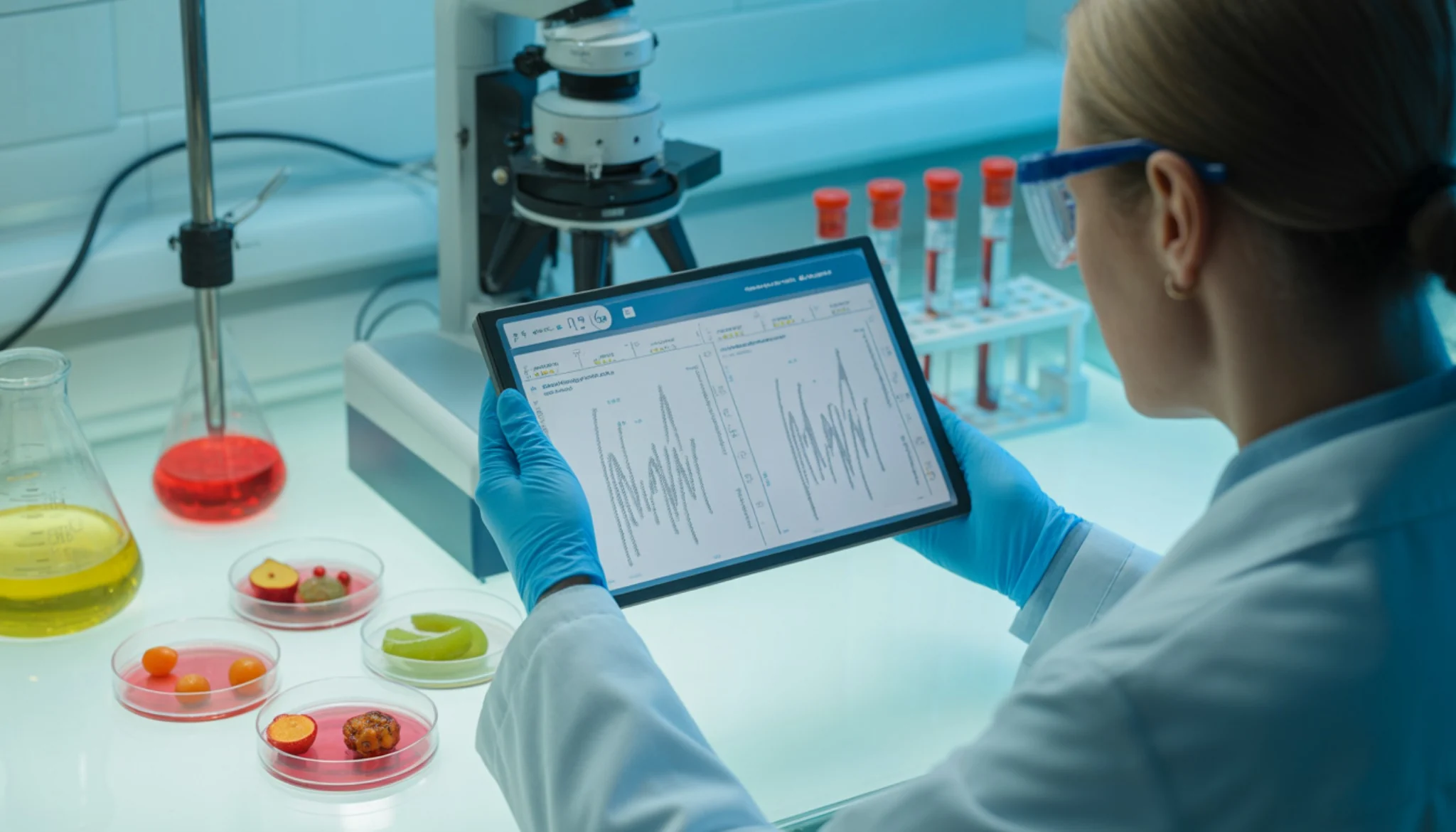 Laboratorijska analiza uzoraka hrane i podataka o hemijskim ostacima.