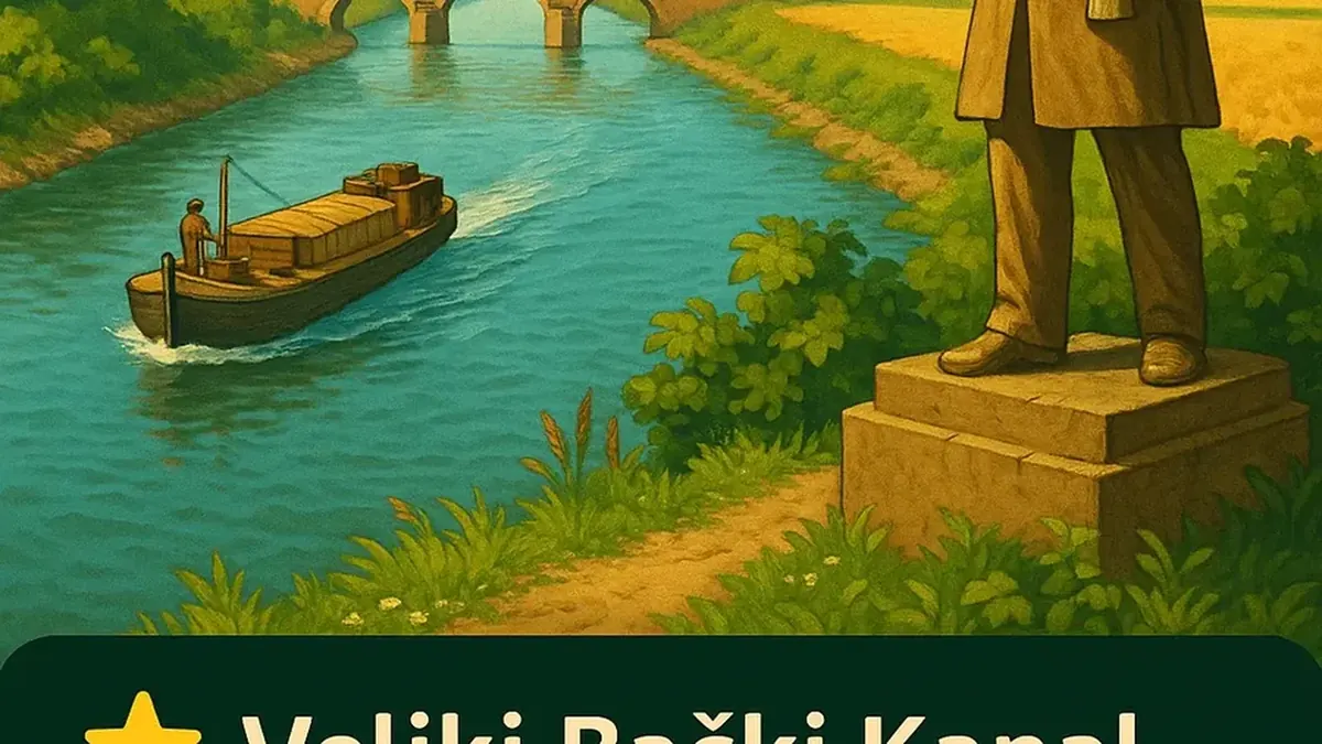Istorijski prikaz Velikog Bačkog kanala kao velikog hidrotehničkog poduhvata stare Evrope