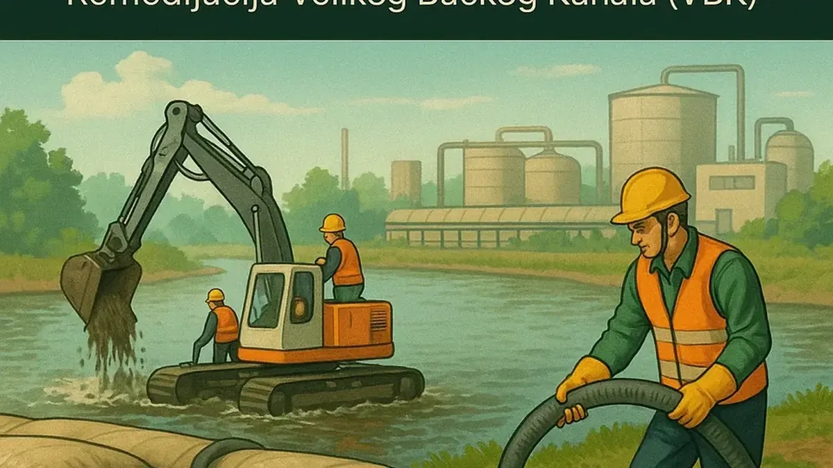 Planirana sanacija Velikog Bačkog kanala i obnova vodnog sistema opterećenog zagađenjem