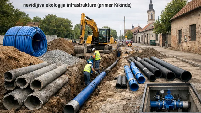 Radovi na obnovi vodovodne mreže: zamena azbest-cementnih cevi i nova infrastruktura (primer Kikinde)