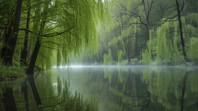 Gusta invazivna vegetacija uz obalu kao ilustracija širenja stranih biljnih vrsta duž balkanskih reka.