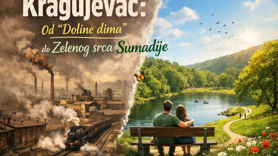 Kragujevac između dima i zelenila