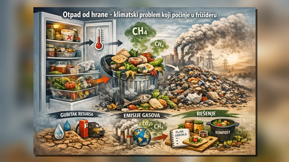 Otpad od hrane kao klimatski problem