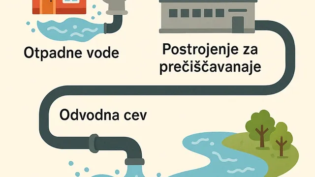 Otpadne vode: gde završava voda posle odvodne cevi?
