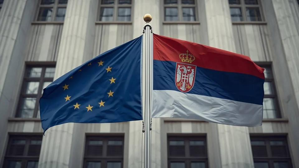 Zastave EU i Srbije kao ilustracija Poglavlja 27.