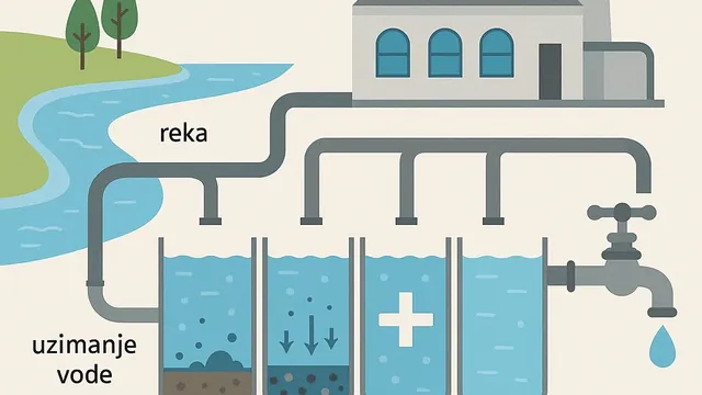 Prečišćavanje pitke vode: put od reke do česme
