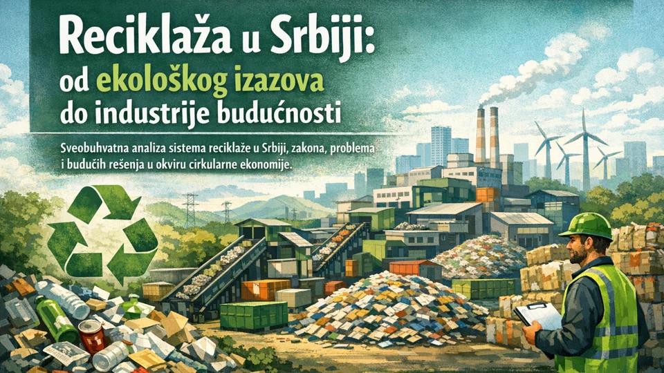 Upravljanje otpadom u Srbiji: izazovi, reciklaža i cirkularna ekonomija