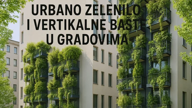 Urbano zelenilo i vertikalne bašte u gradovima