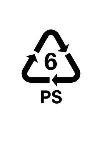 Oznaka plastike 6 – PS