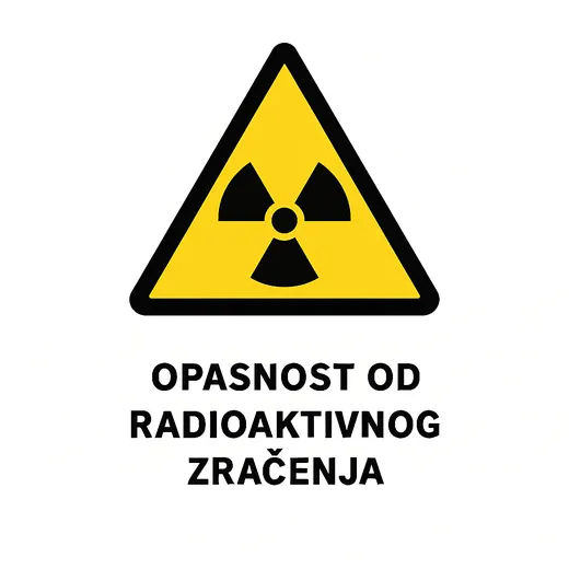 Simbol: radioaktivno zračenje